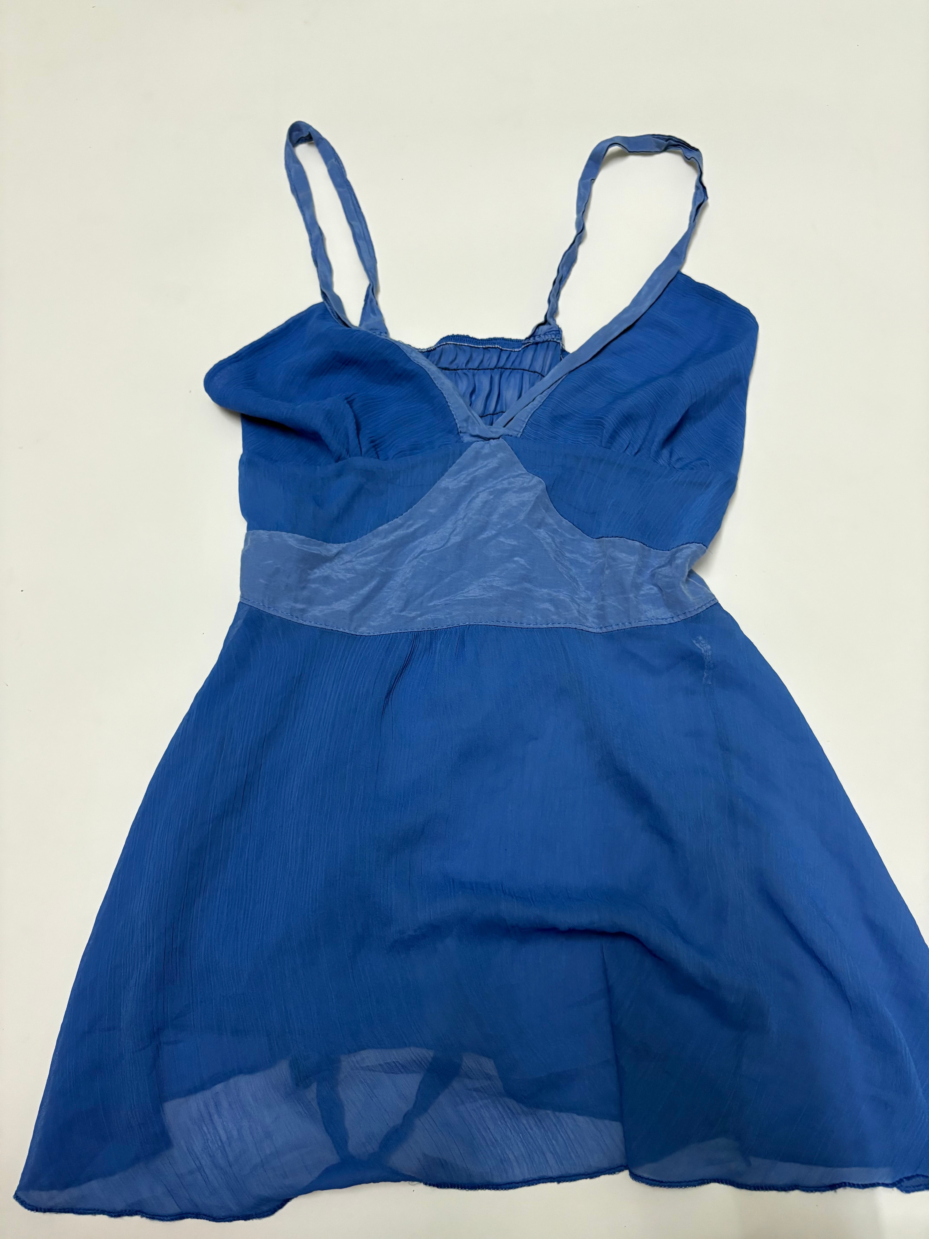 blue cami top (34-36inch)
