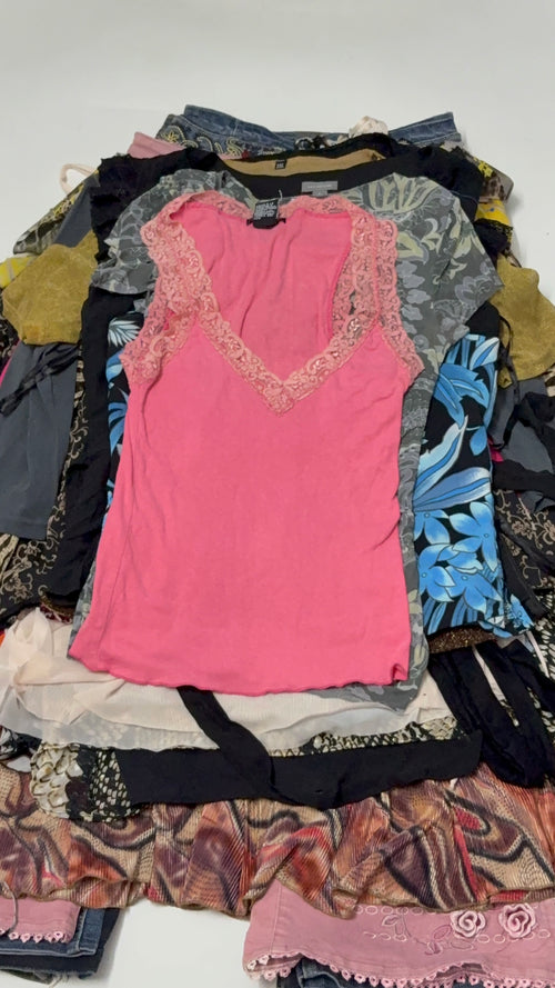 Bedo pink lace tank top(28)
