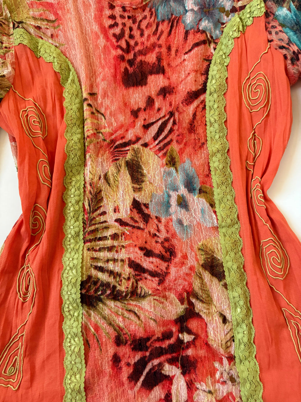 orange mesh top ( 40-44inch)