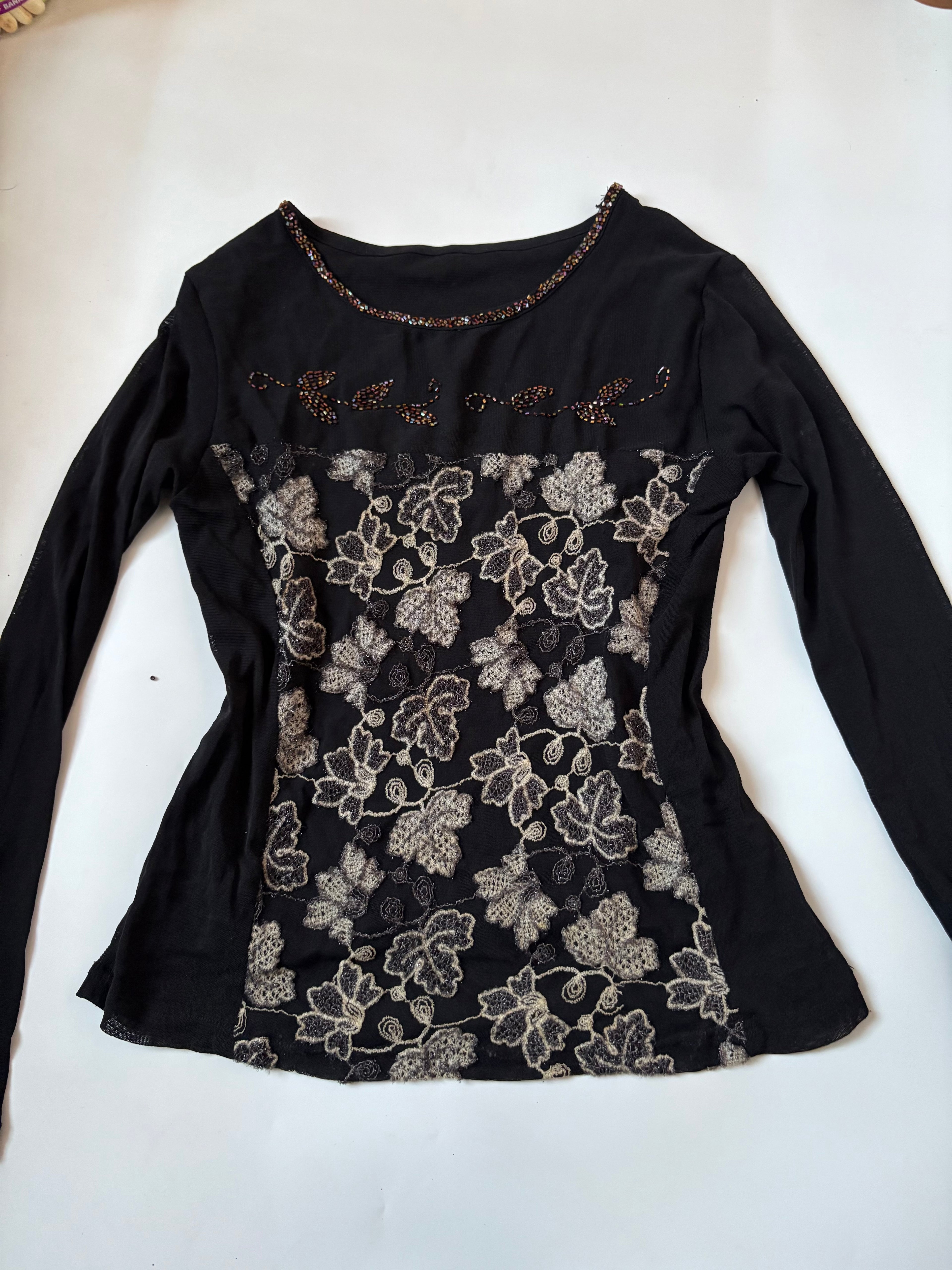 fairy beaded top (34-38inch)