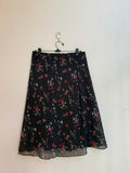 Black rose skirt(32-36inch)