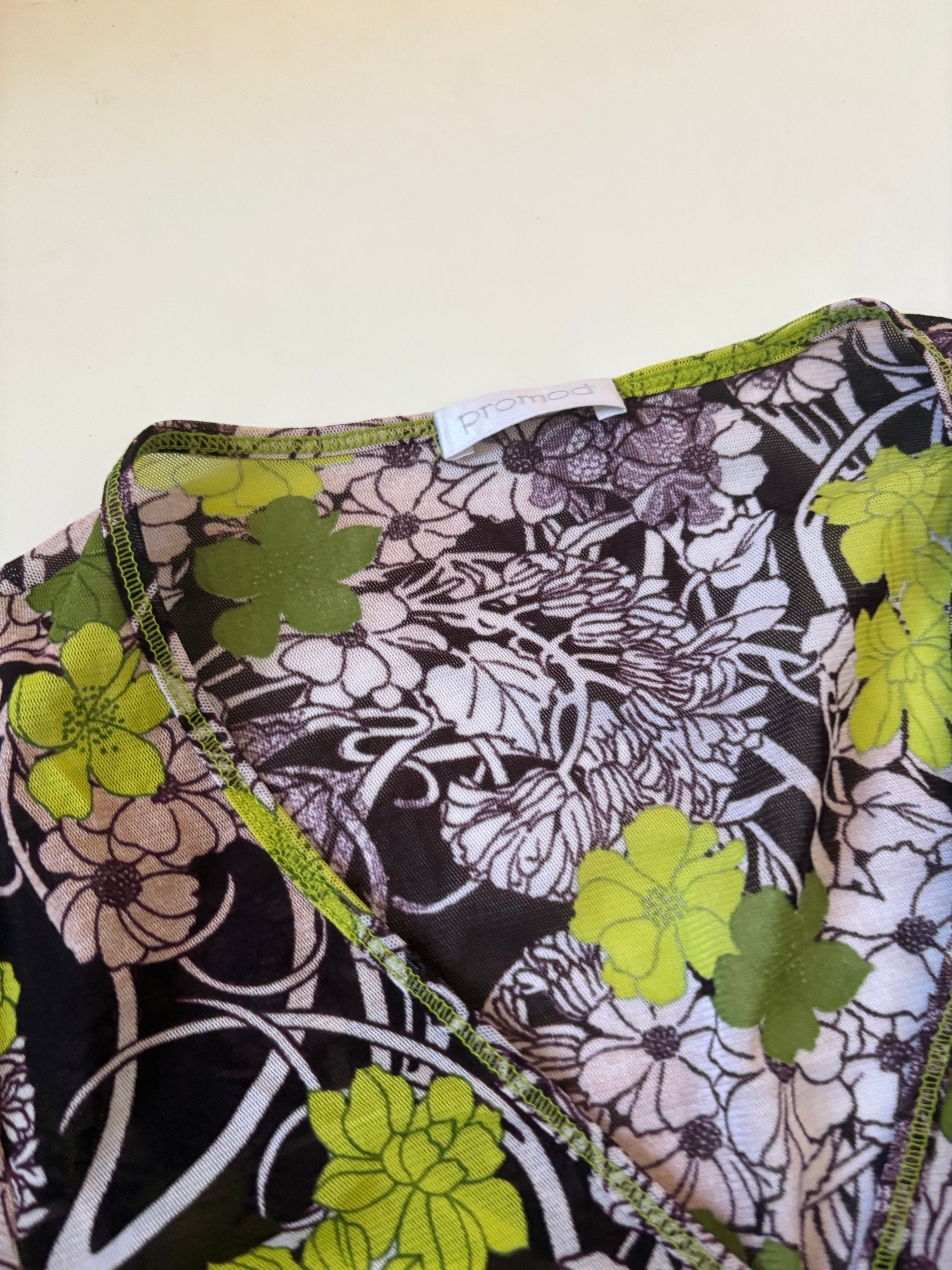PROMOD floral top(36-38 inch)