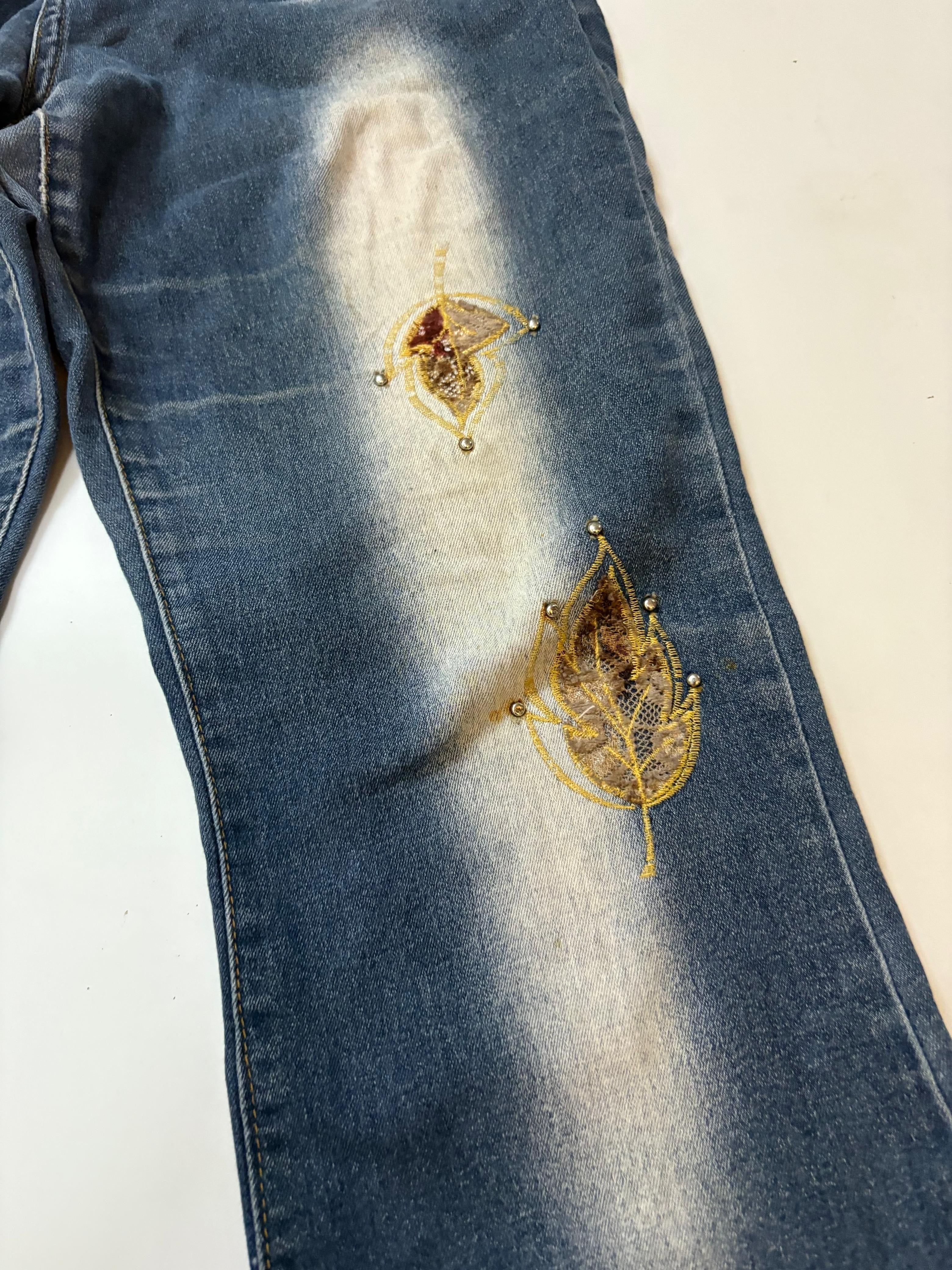 Paisan jeans mid rise jeans(32-34 inch)