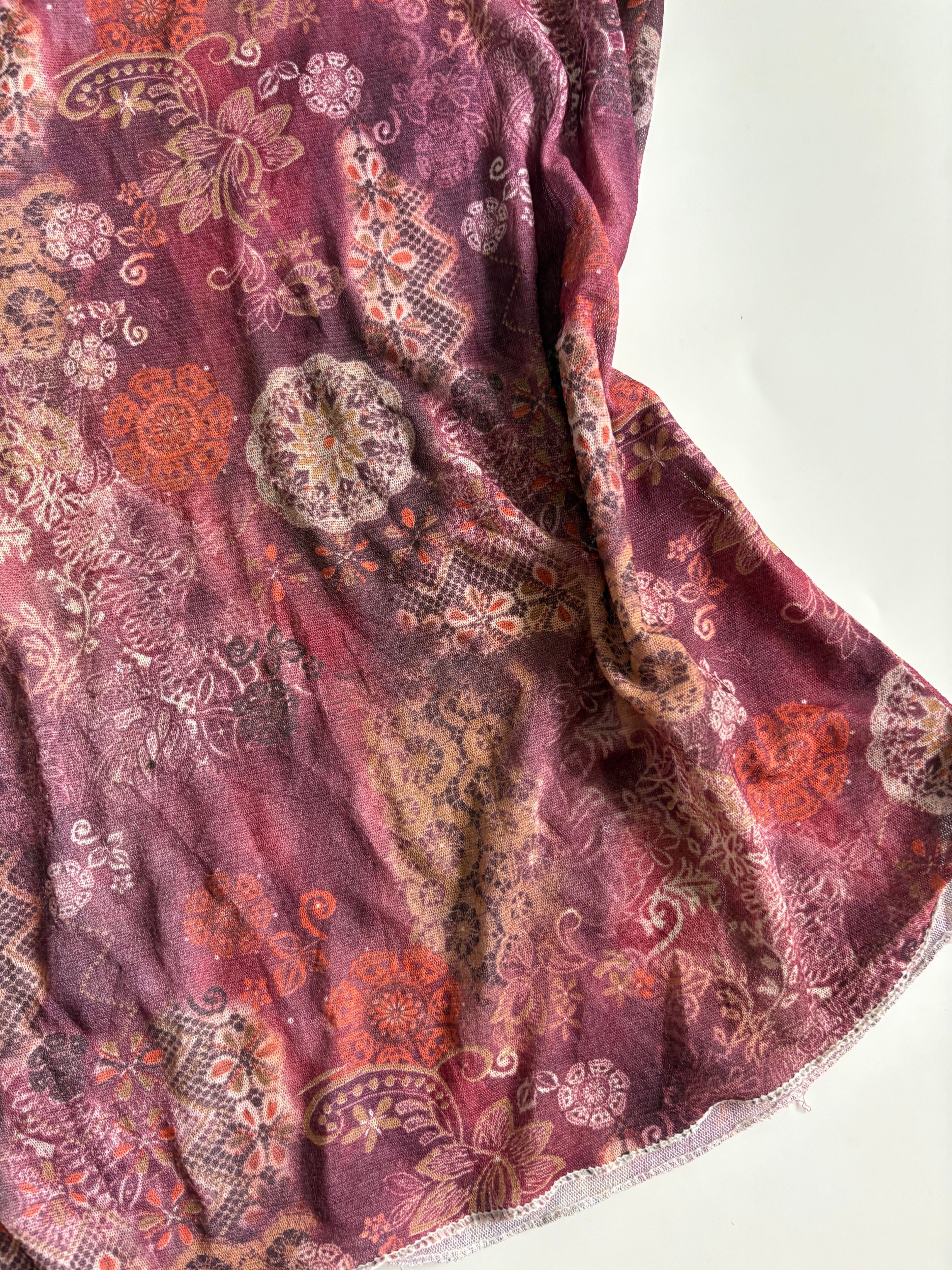 printed pink top (46-50inch)