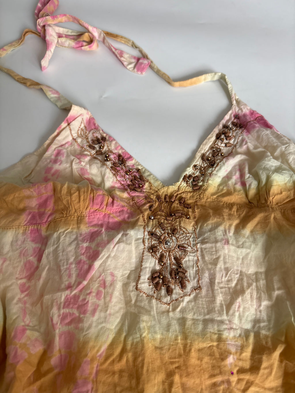 Beaded cotton candy top(30 inch)
