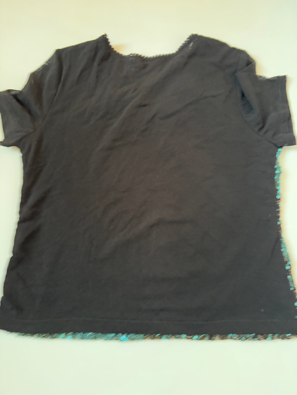 v neck sequin top (40-42inch)