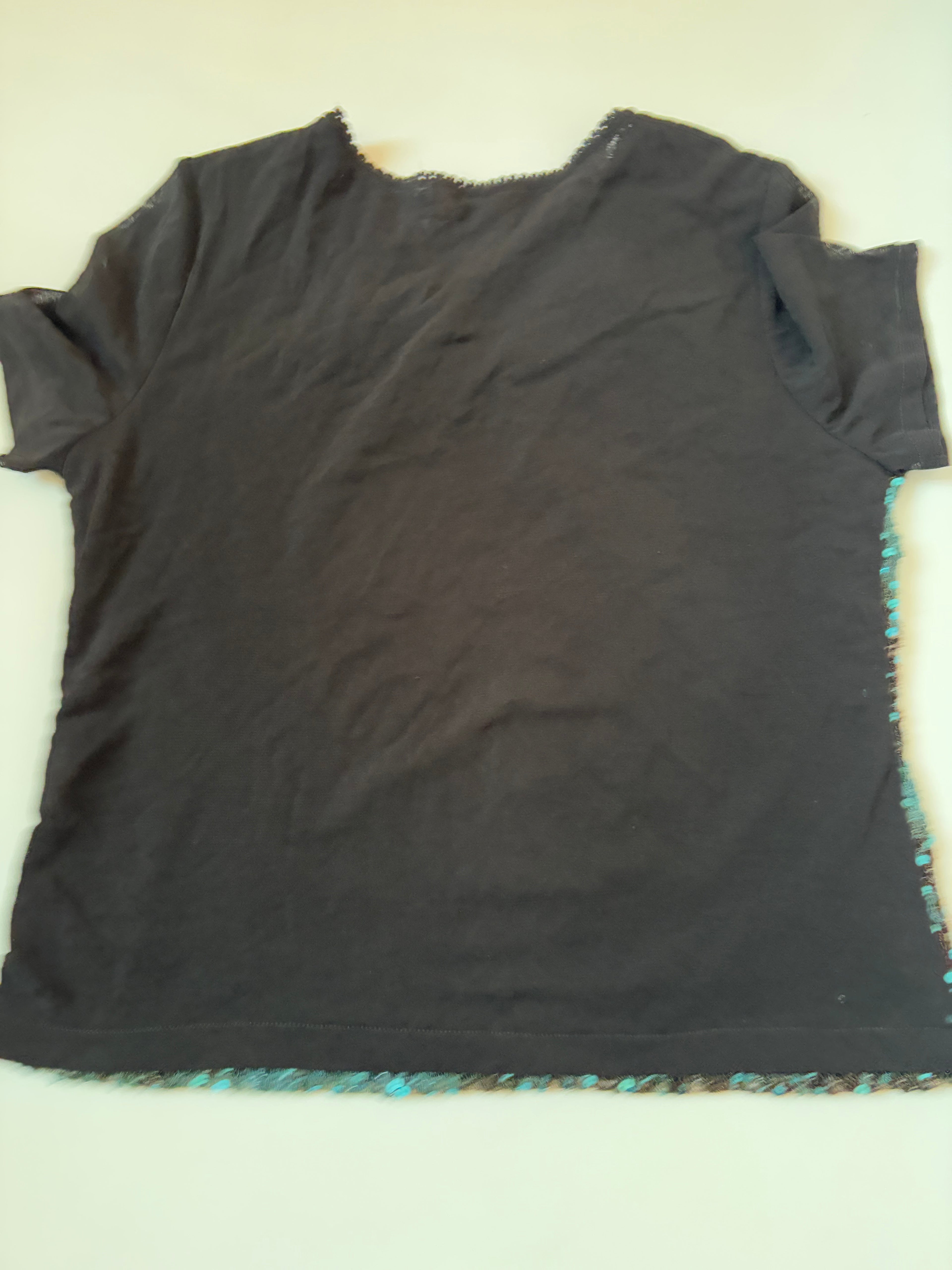 v neck sequin top (40-42inch)