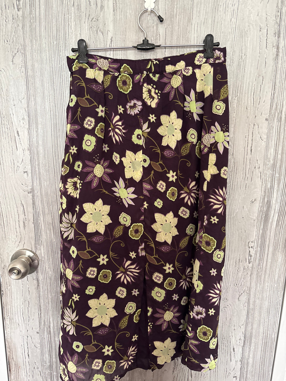 purple funky maxi skirt (28inch)