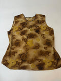 Brown floral top(42 inch)