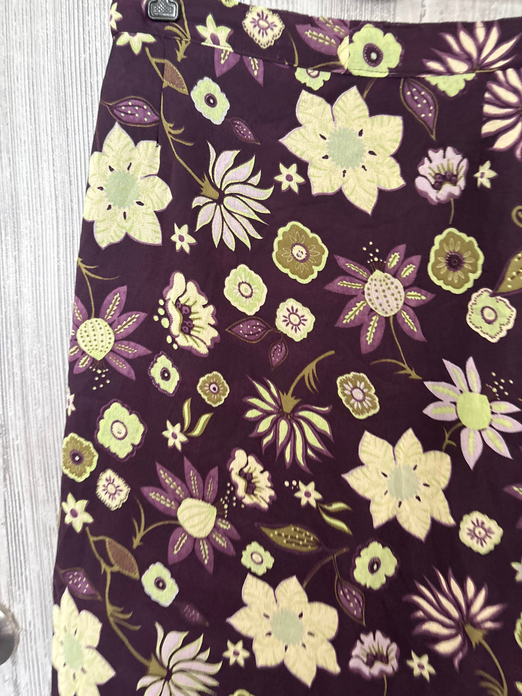 purple funky maxi skirt (28inch)