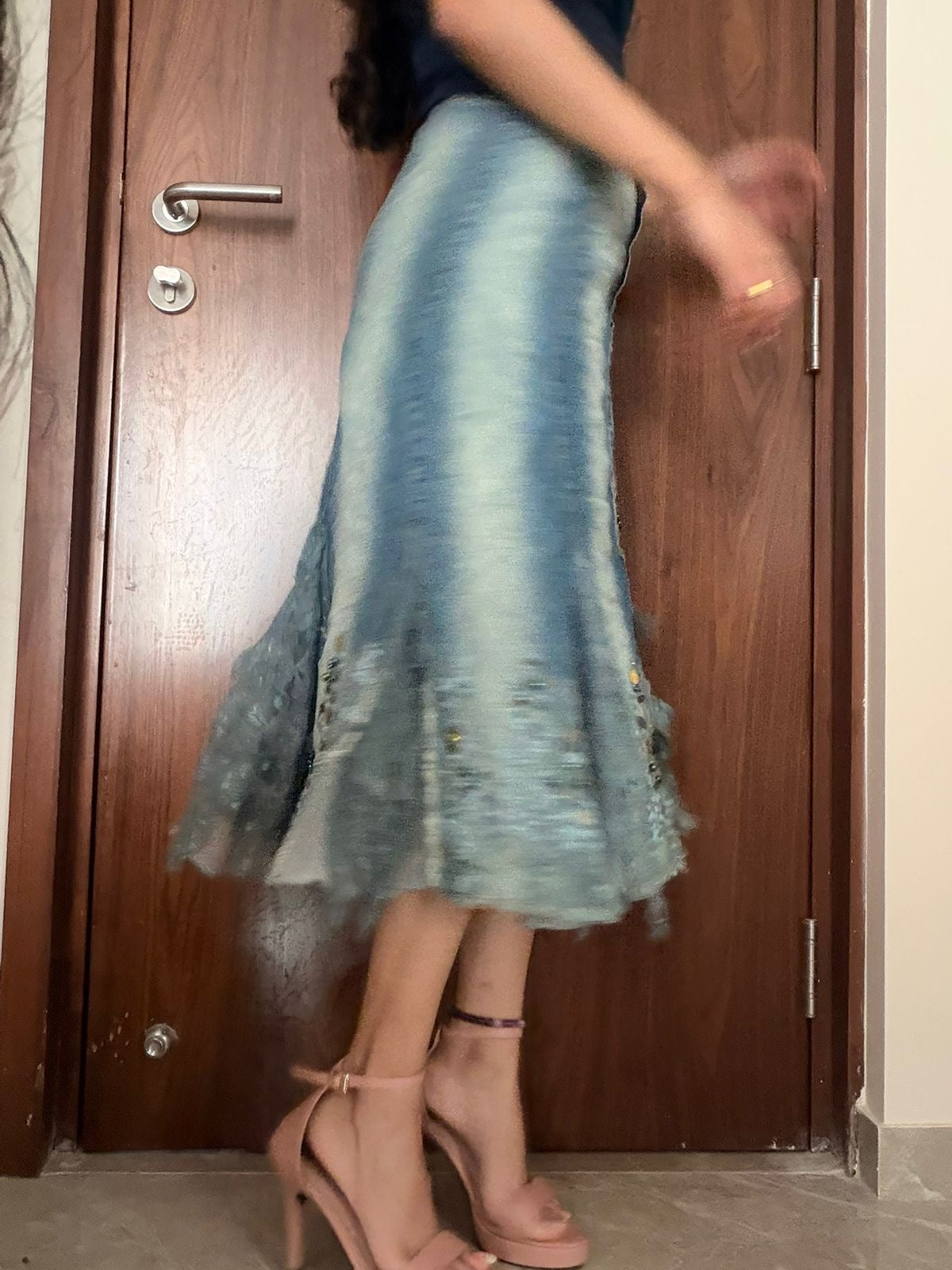 LONLON beaded skirt(30 inch)