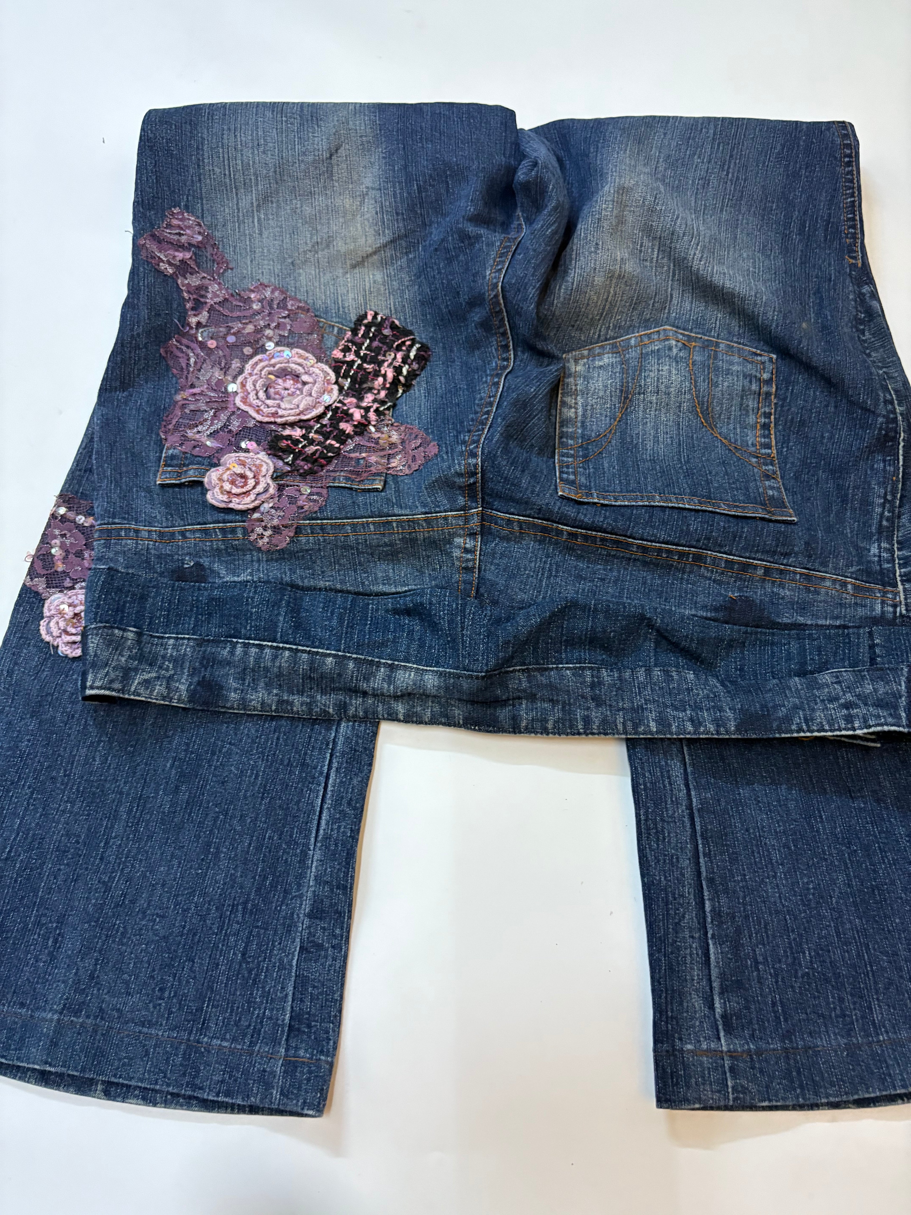 purple patch high rise jeans (34inch)