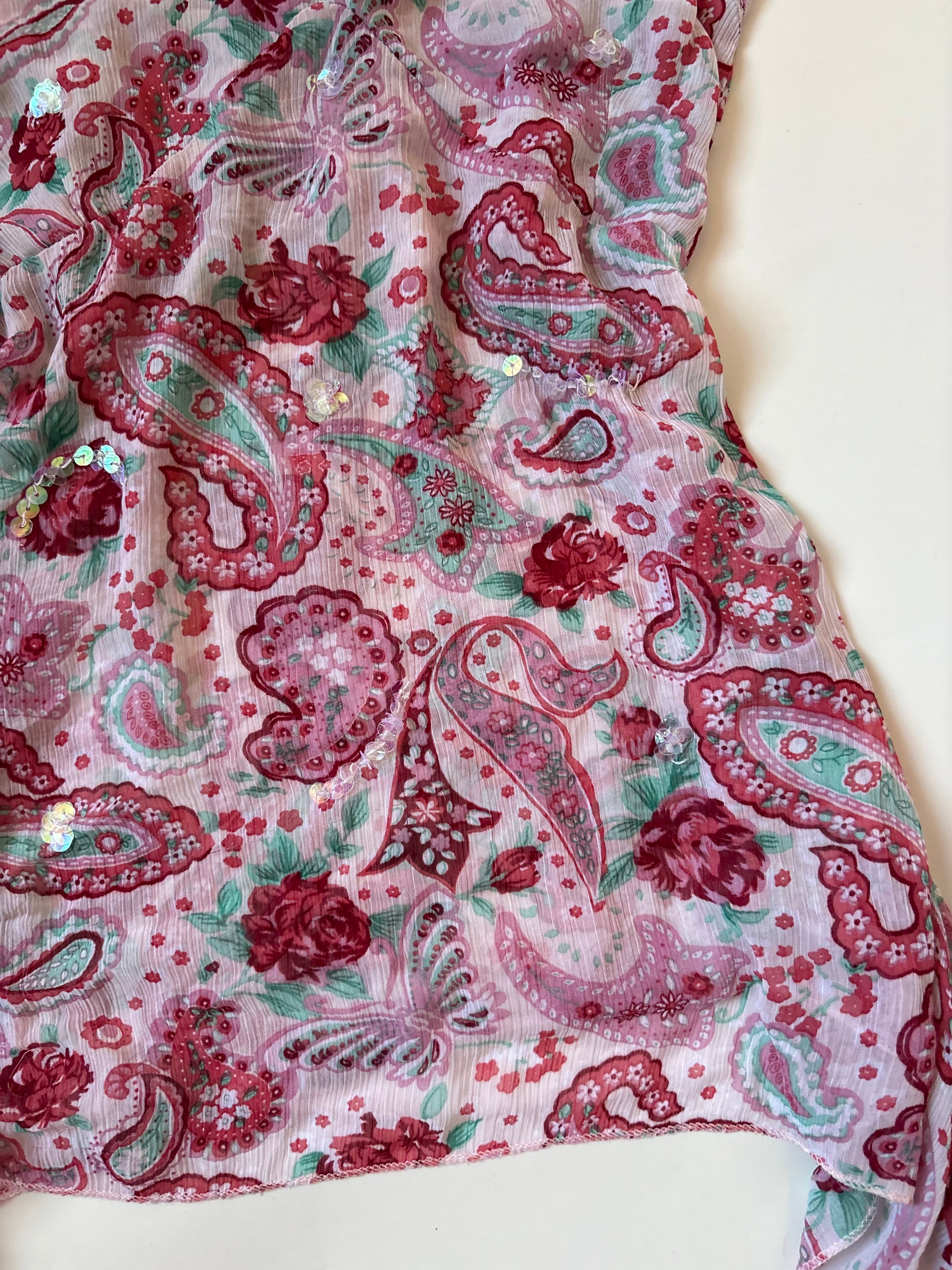 SILMAR fashion floral top(30 inch)