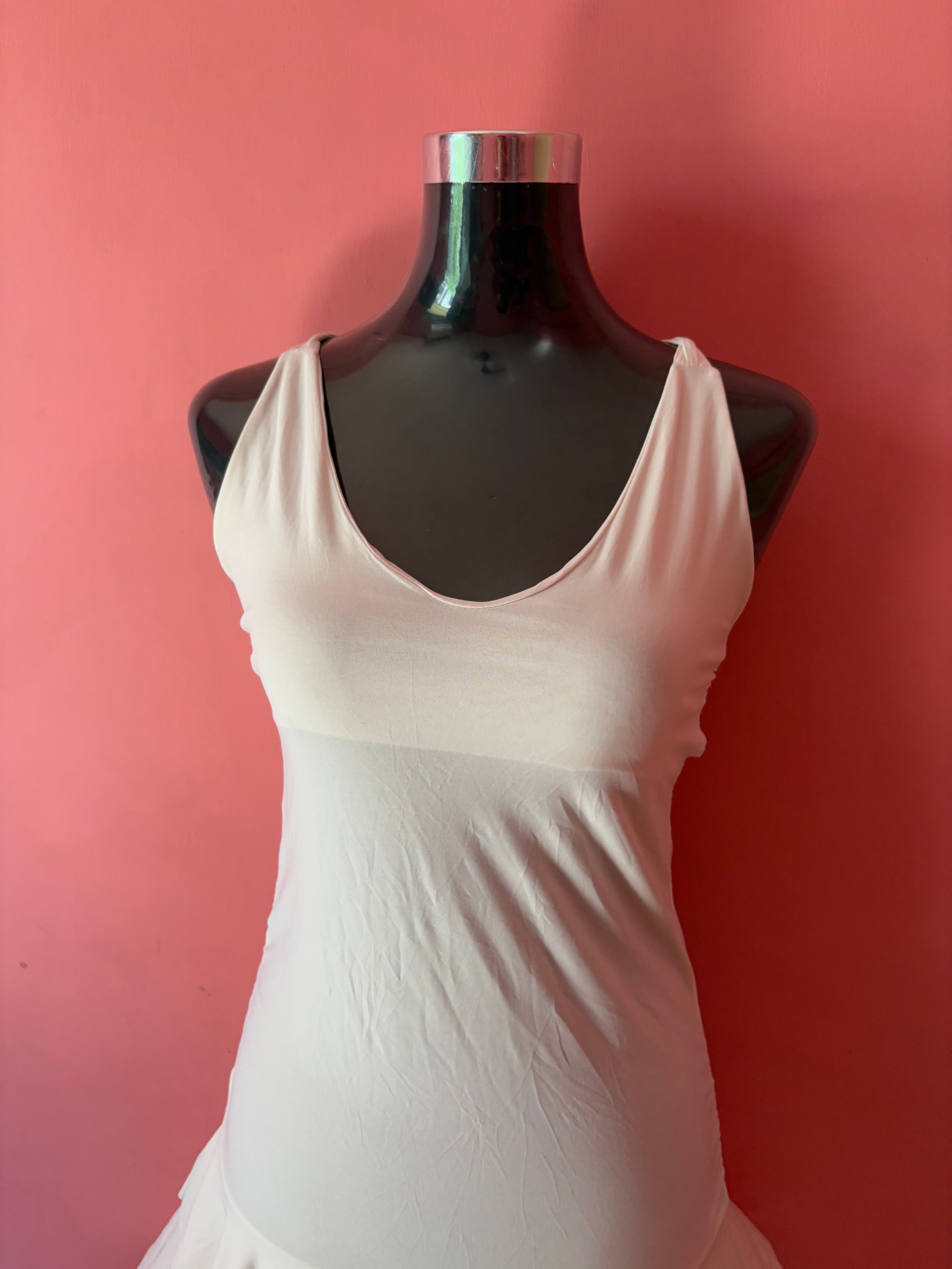 White flowy dress(28-34 inch)