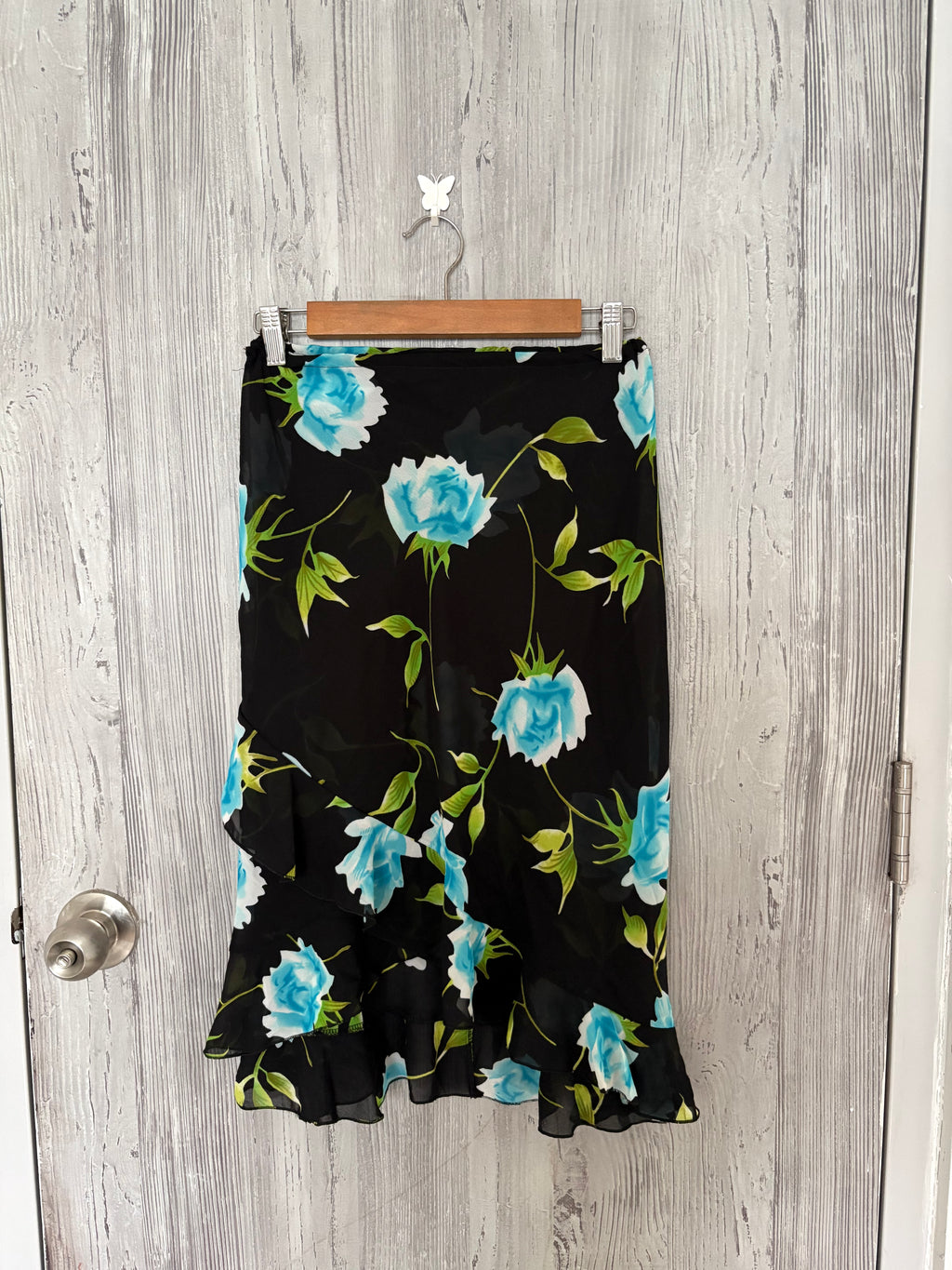 Black rose skirt(30 inch)