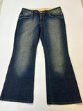Butterfly back mid rise jeans(38inch)