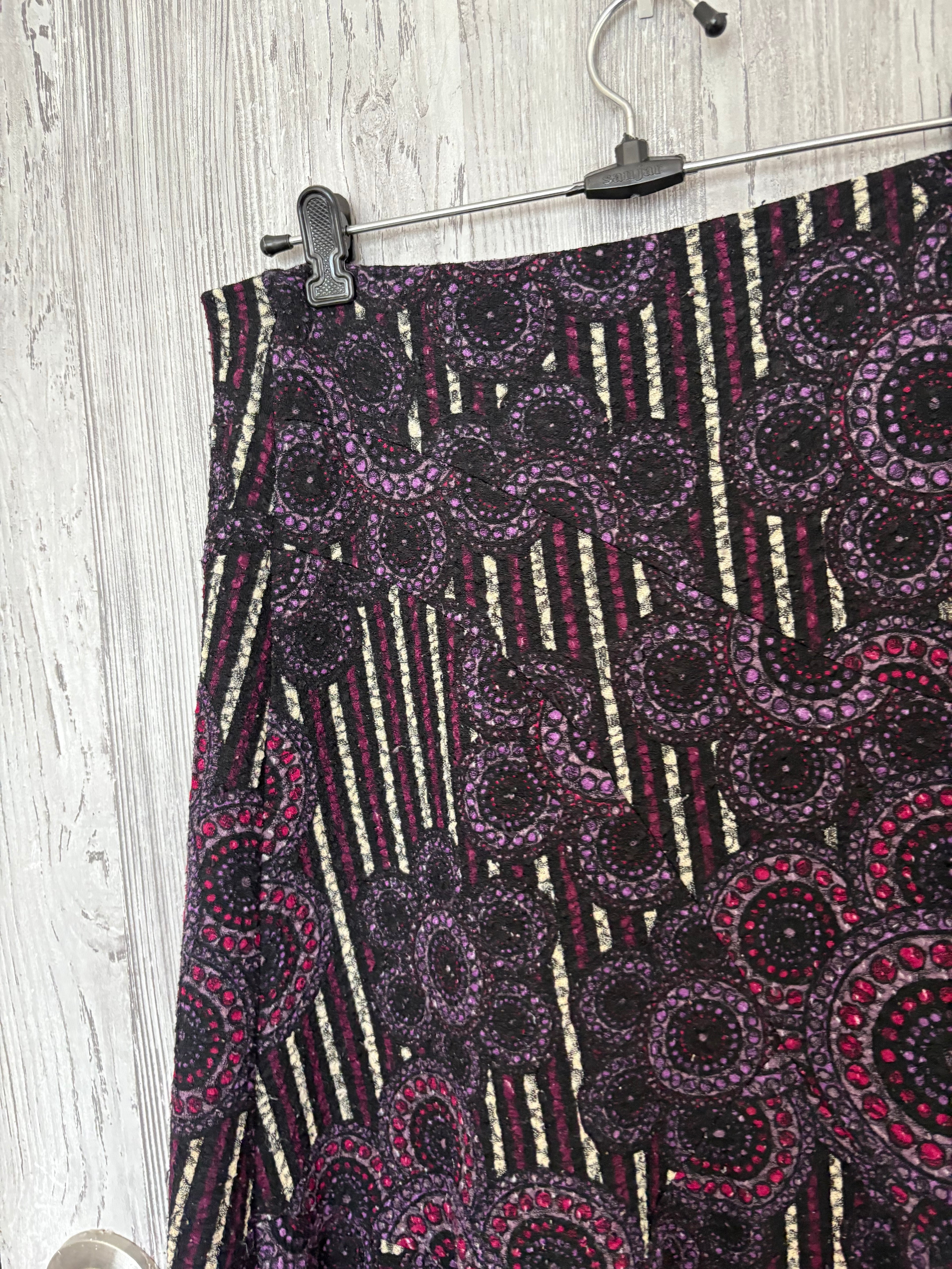 made in italy cotton whimsical skirt ( 30-34inch)