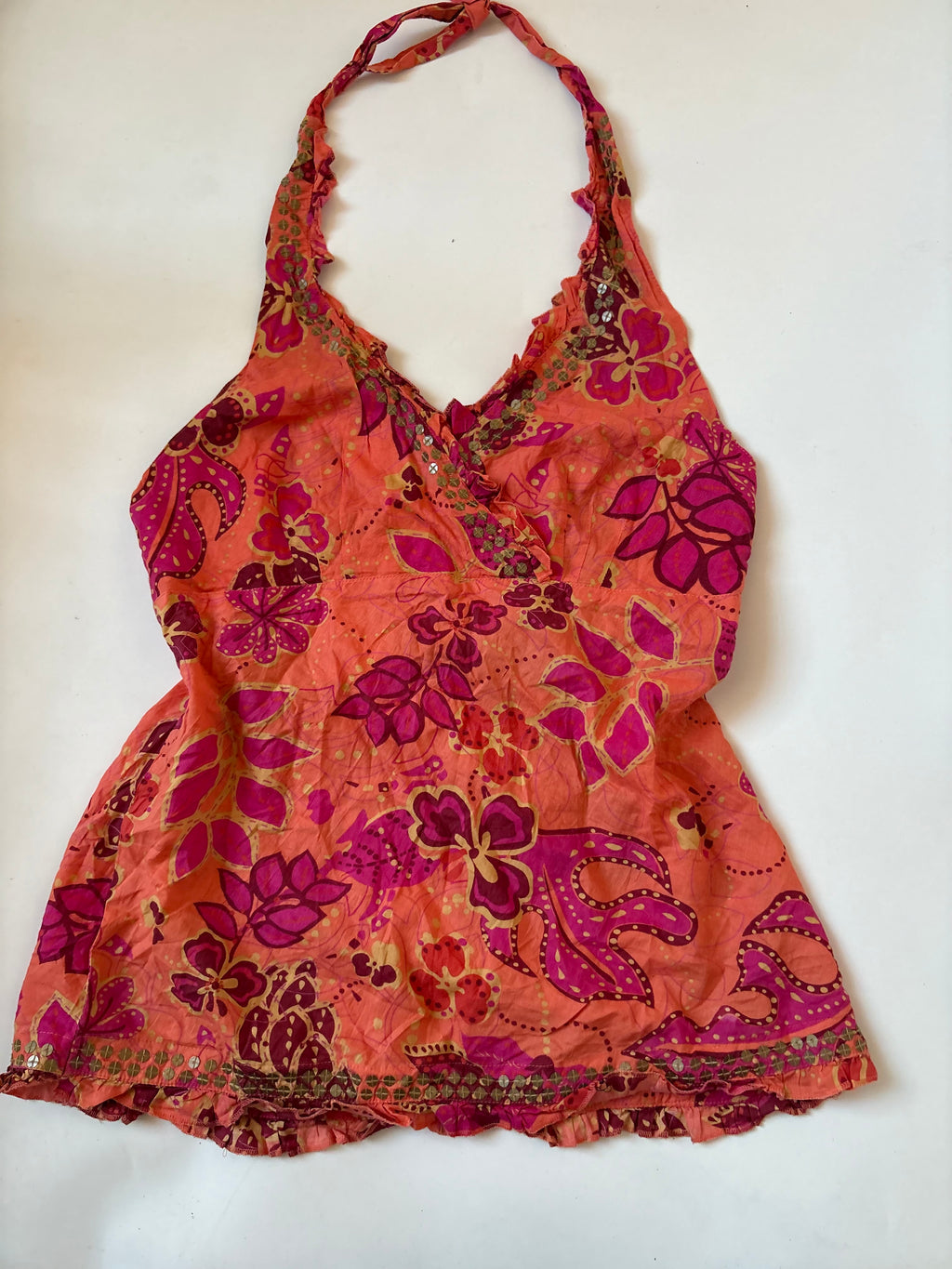 MARKS AND SPENCER floral top(34 inch)