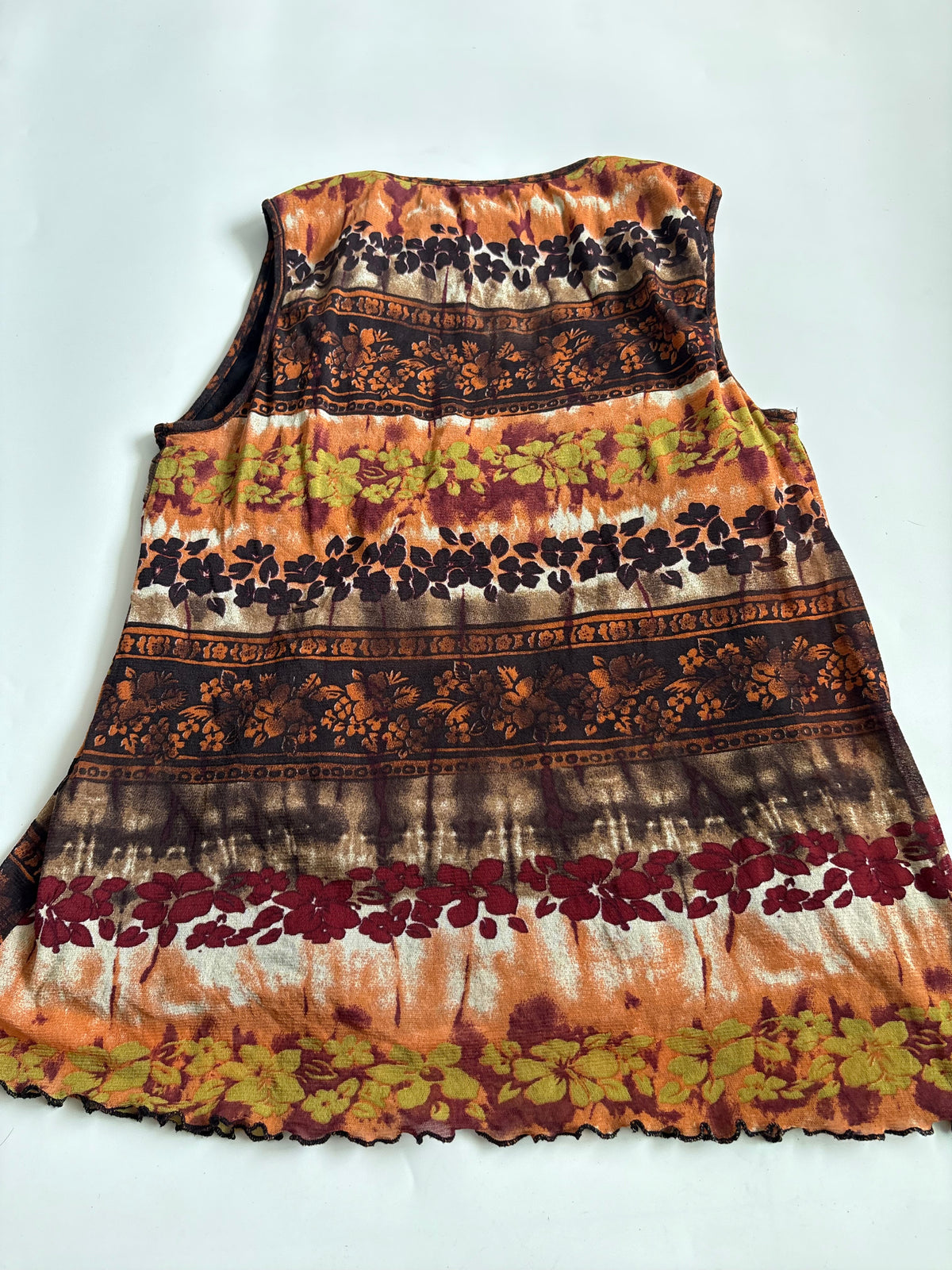 Floral colourful top(36-40 inch)