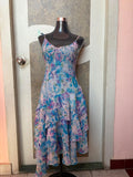 ruffle foral dress(38 inch)