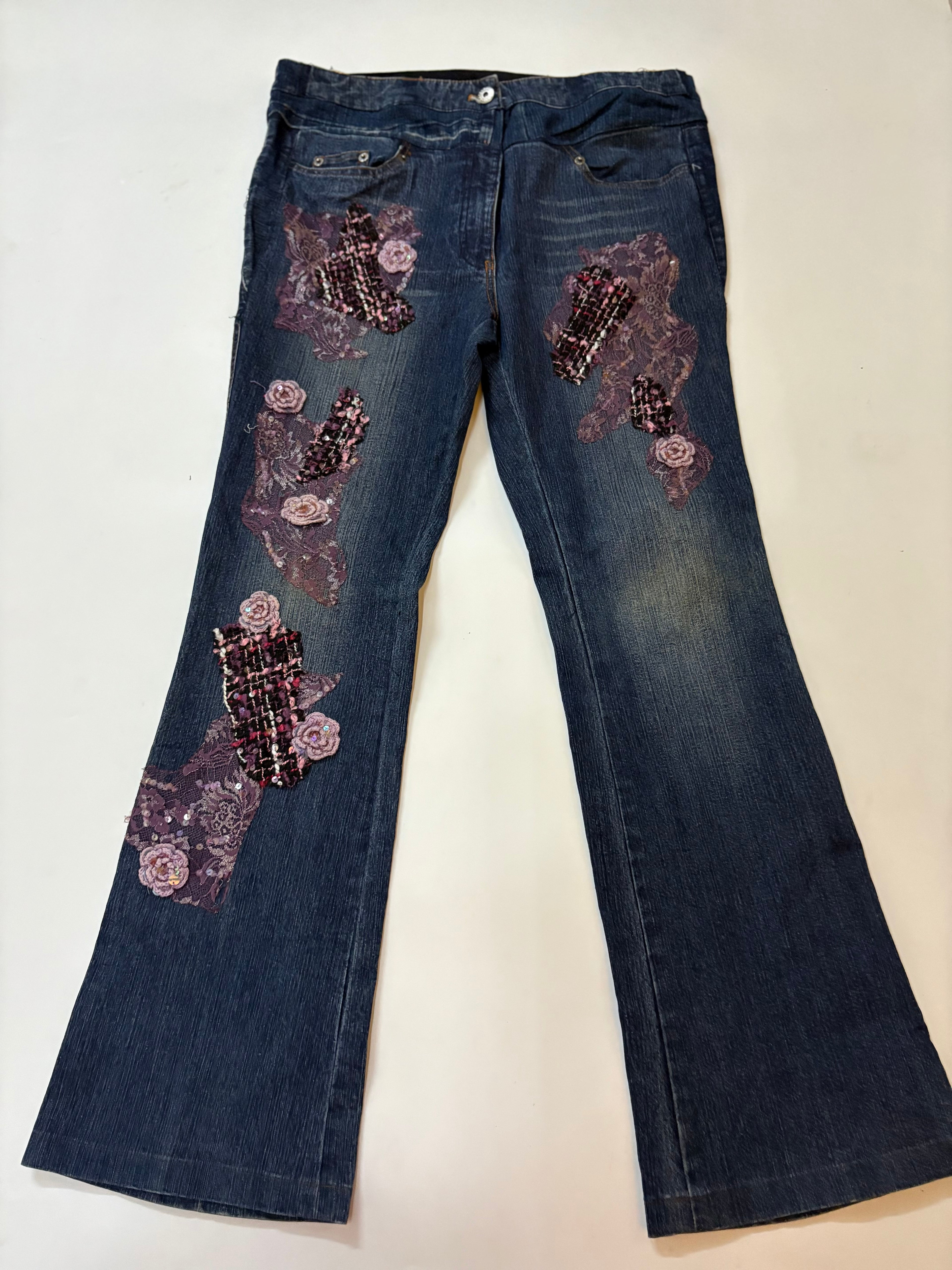 purple patch high rise jeans (34inch)