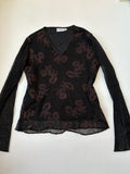 v neck top (36inch)