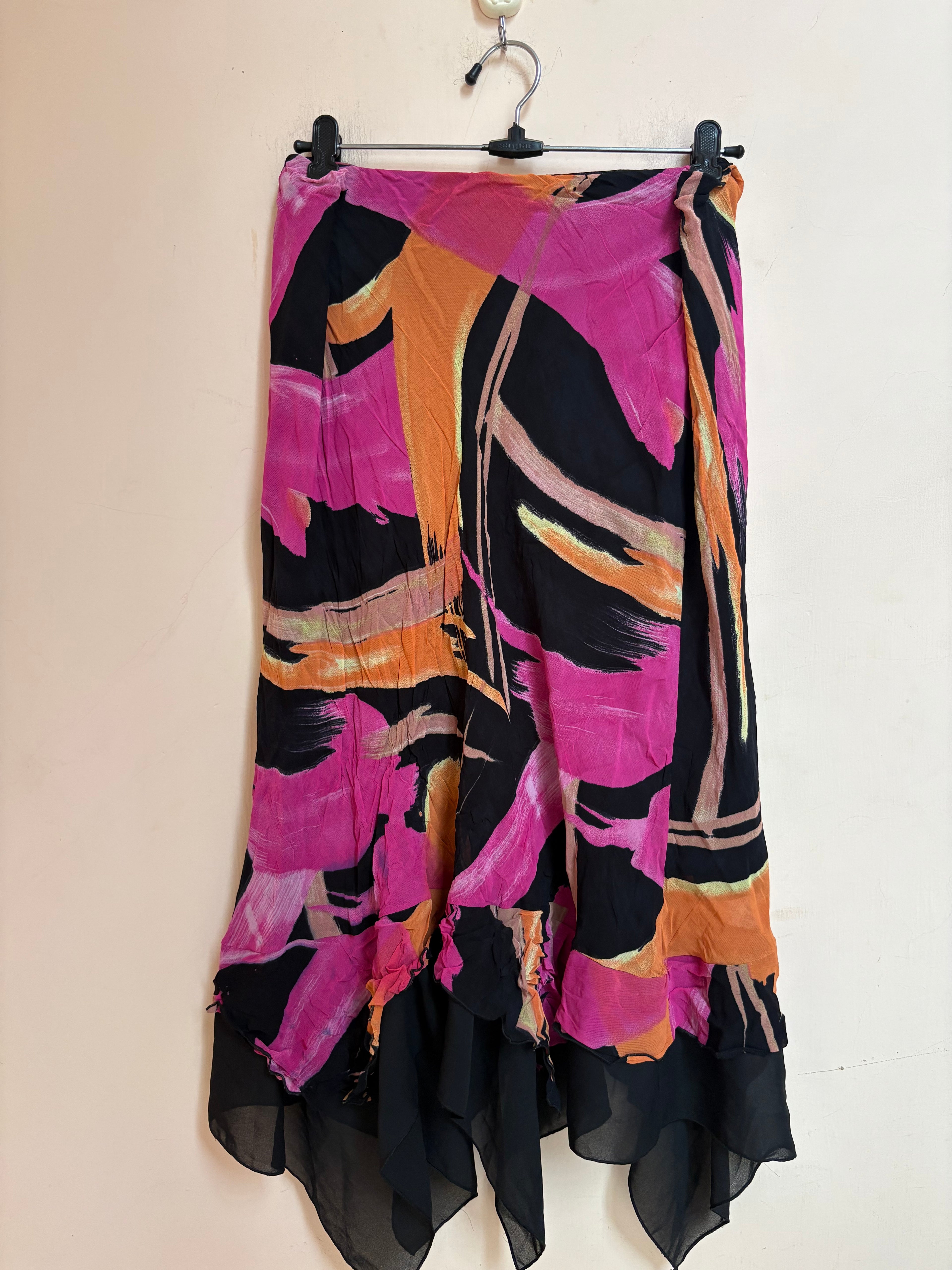 Stripped colourful skirt(40-44 inch)