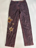 Fans no fence beaded sequin high rise jeans(26 inch)