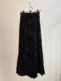 Black velvet fairy core skirt(26 inch)