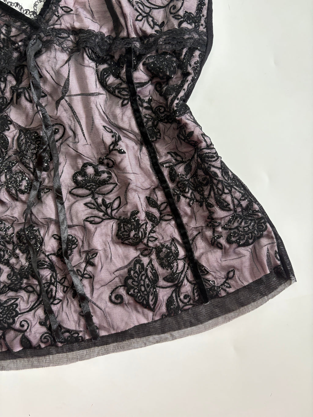 whimsigoth pink cami (34inch)