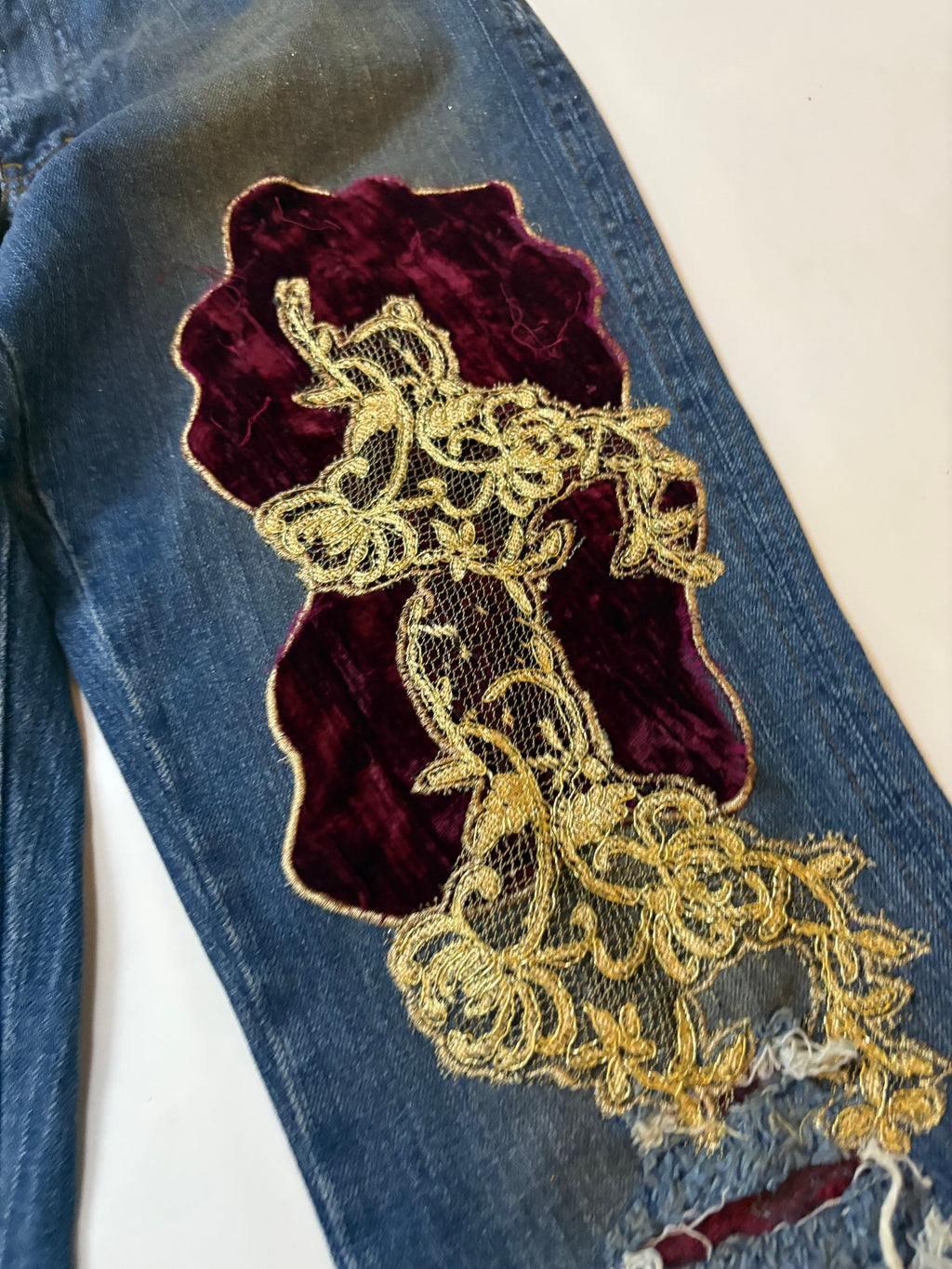 WOODSTOCK low rise jeans(32 inch)