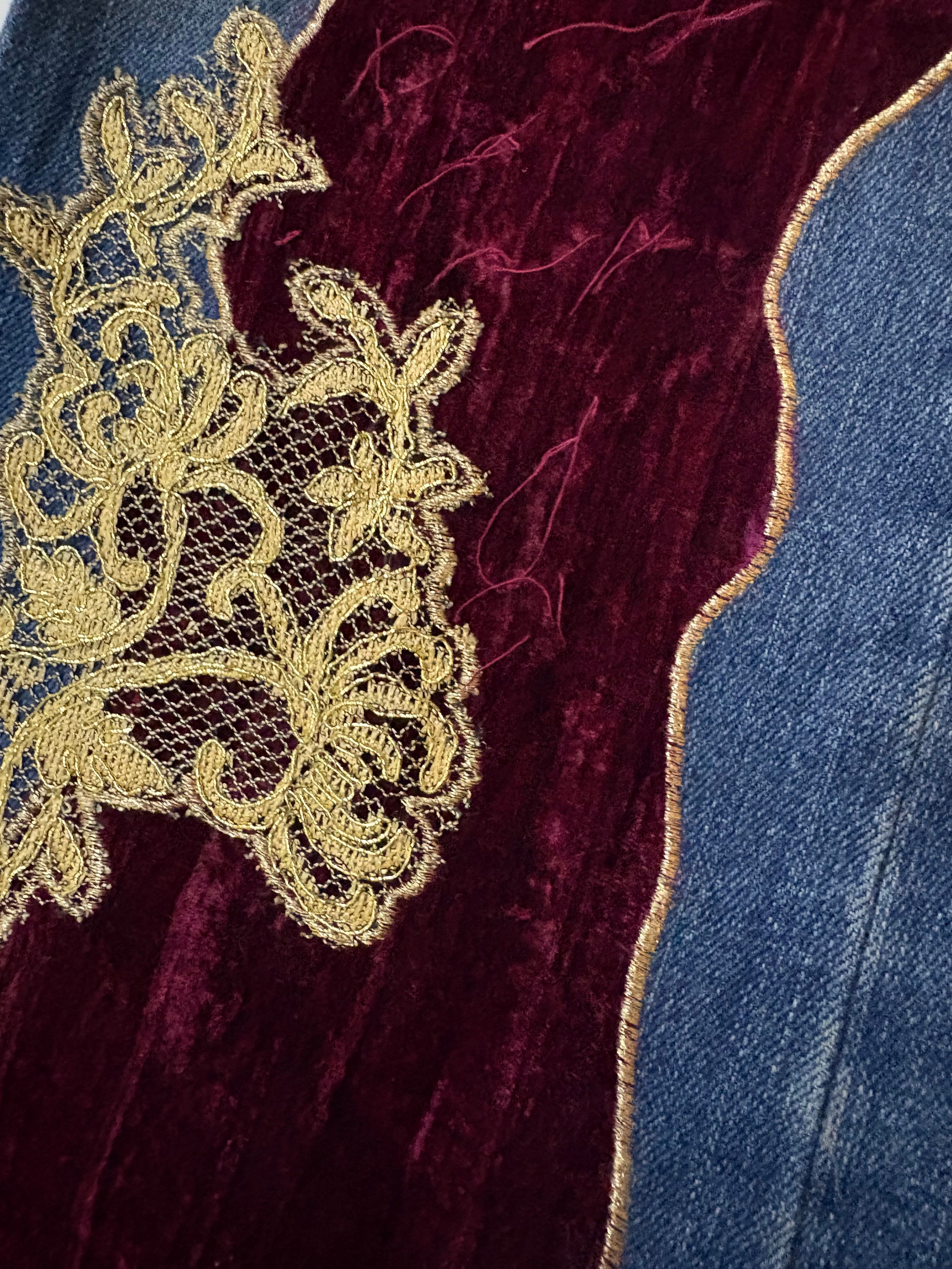 WOODSTOCK low rise jeans(32 inch)