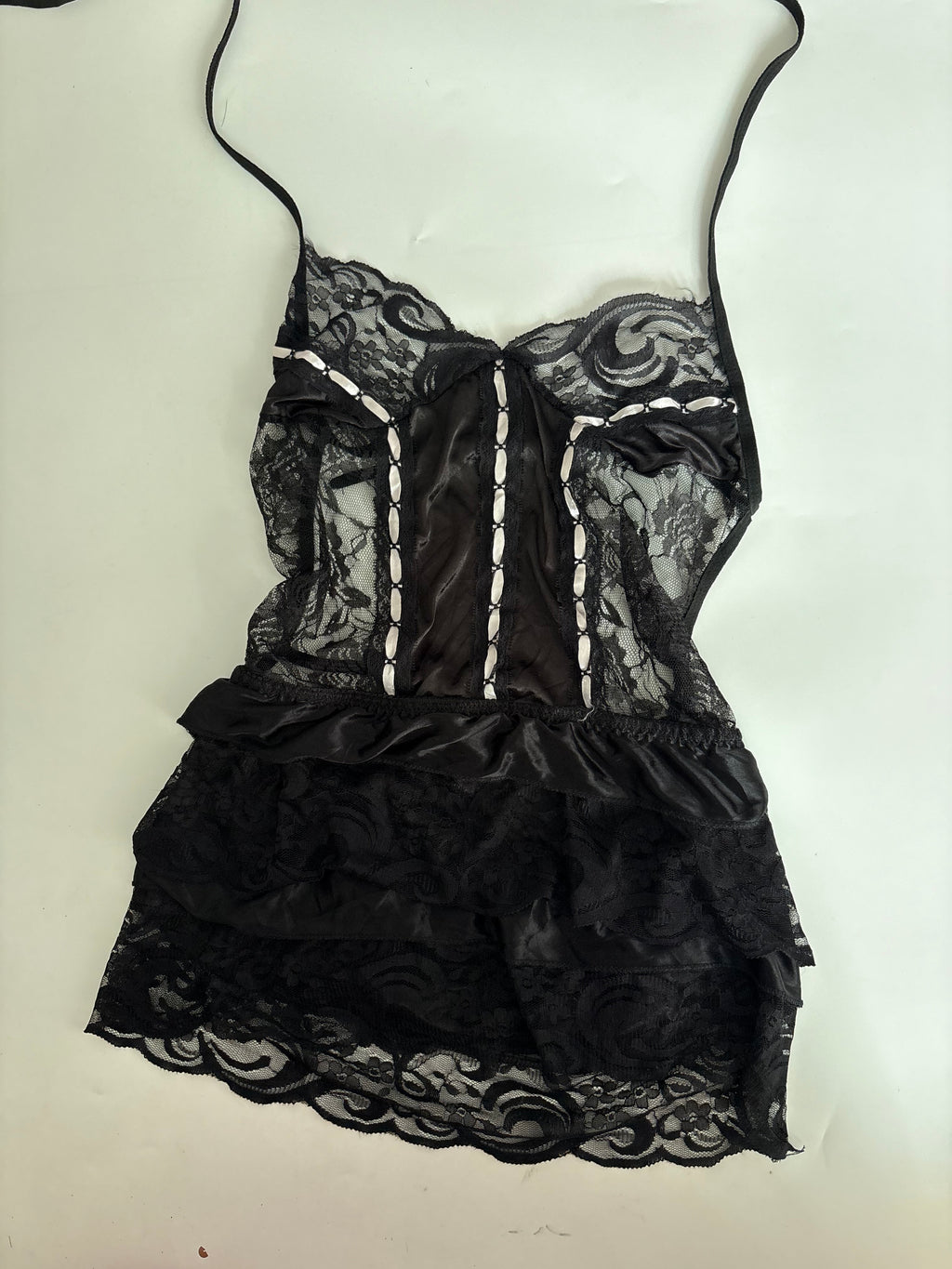 Lingerie black corset top(30-32 inch)