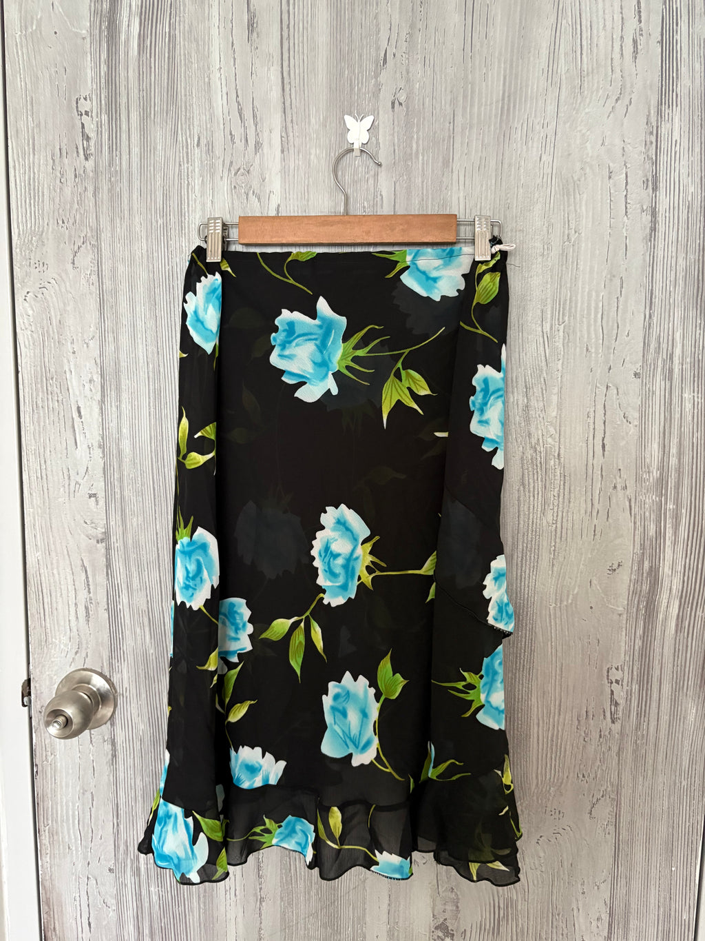 Black rose skirt(30 inch)