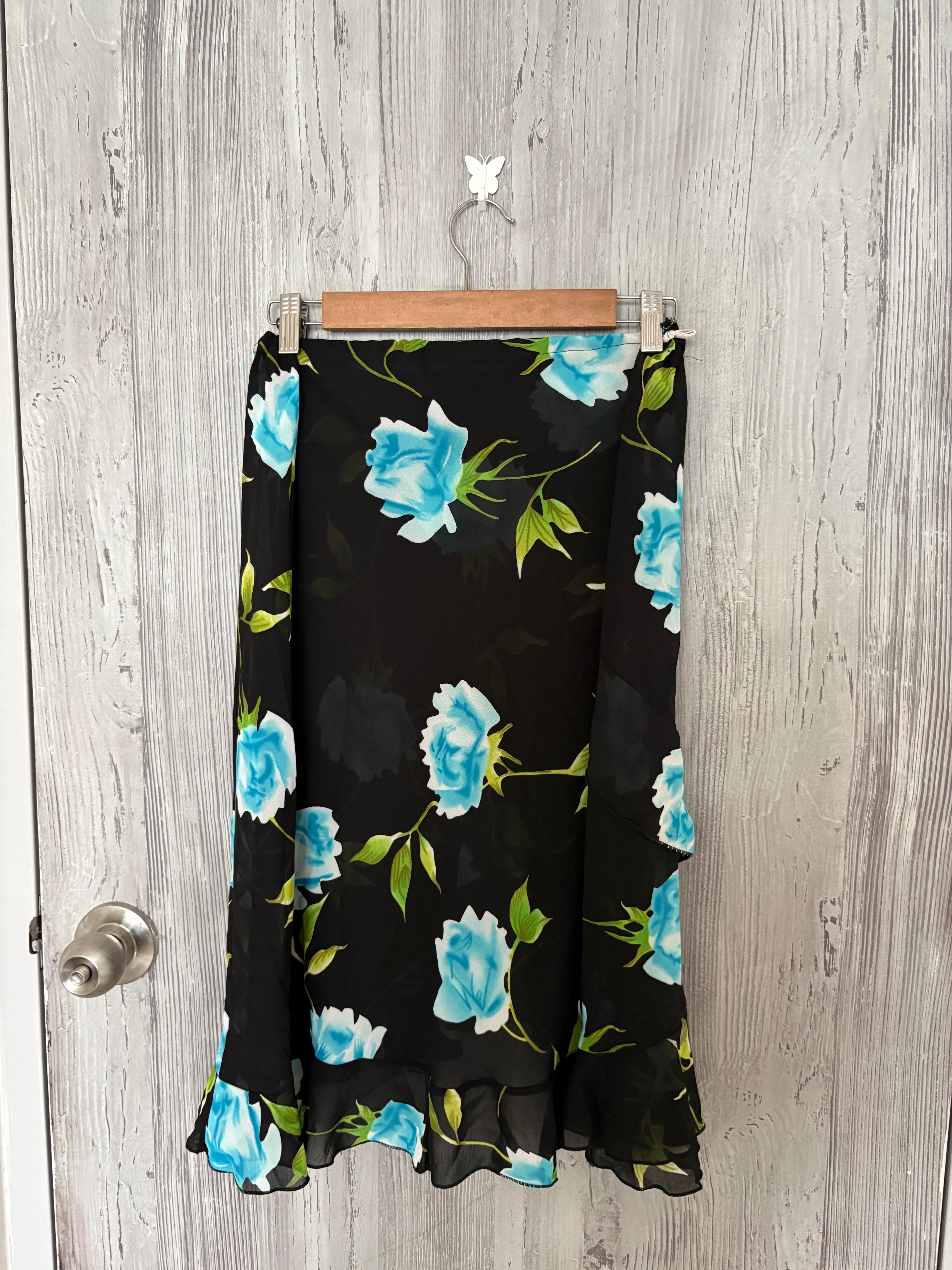 Black rose skirt(30 inch)