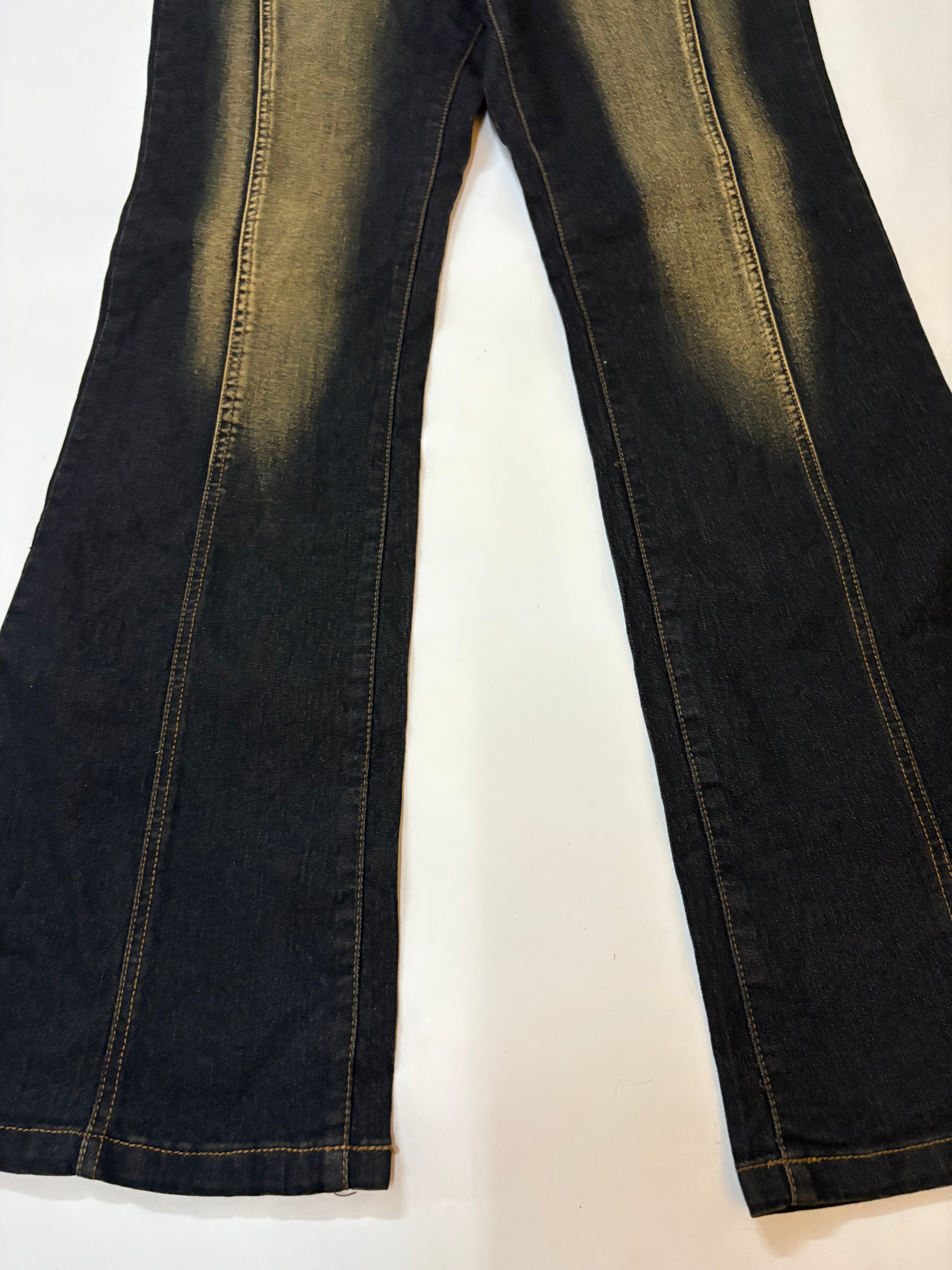 vintage low rise flared jeans ( 32inch)