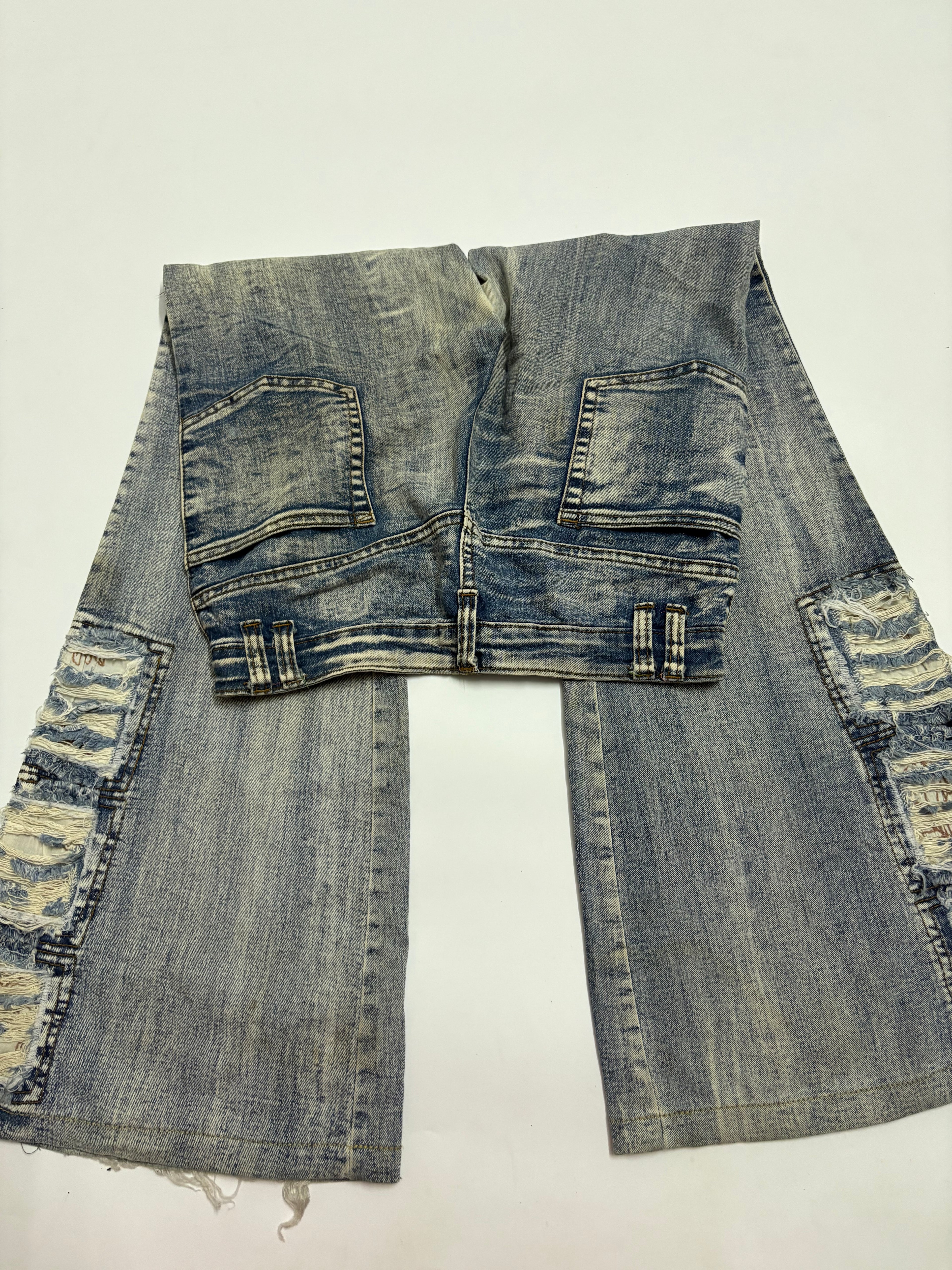 ESP ribbed flared jeans (28inch)