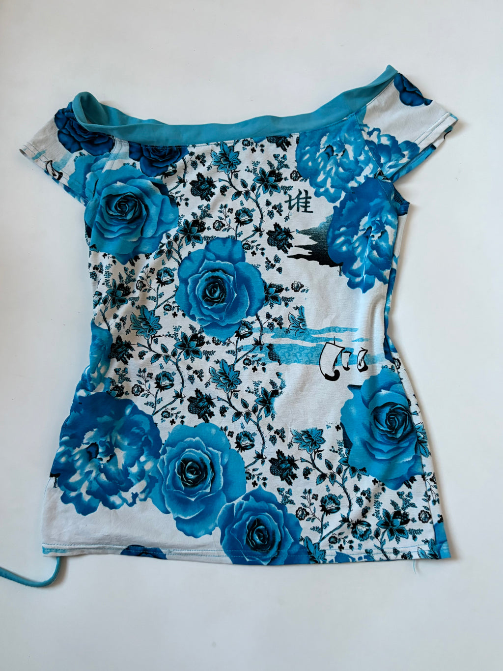 Kiah rose blue top(30-34inch)
