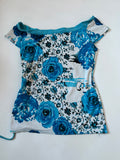 Kiah rose blue top(30-34inch)