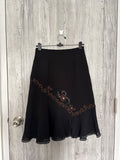 AQUASKIN floral black skirt(26 inch)
