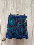 desigual Blue glitter beaded skirt(34 inch)