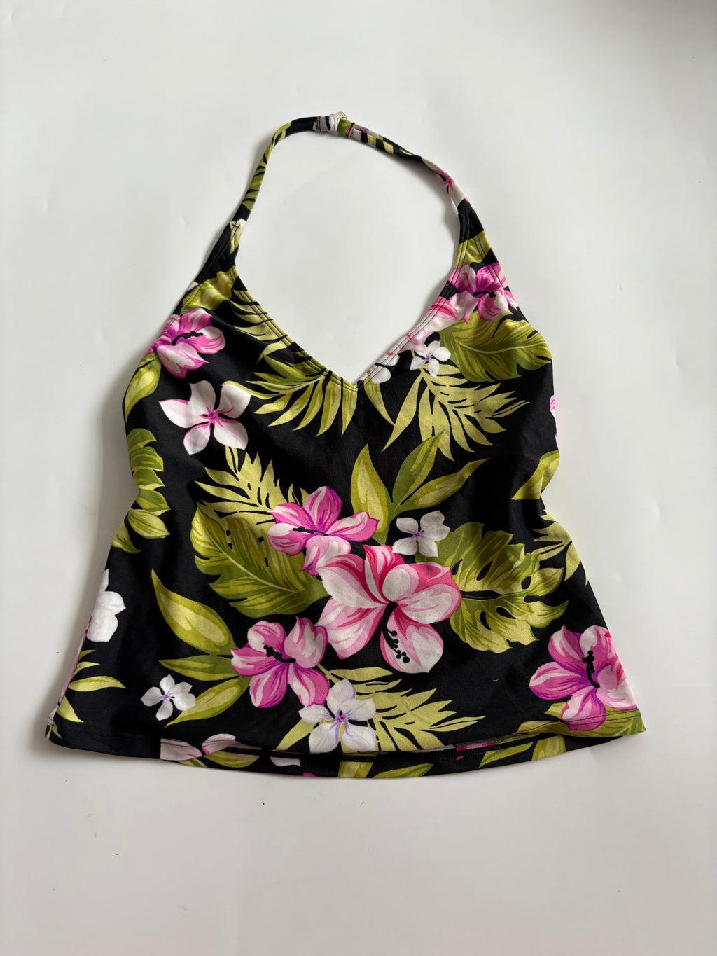 halter neck floral top (32-34inch)