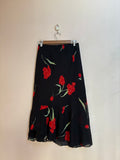 Black floral skirt(40-44 inch)
