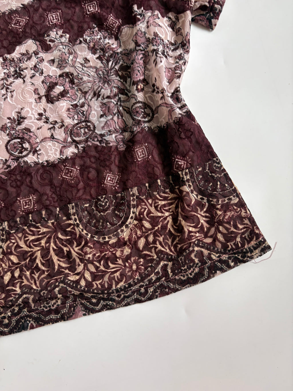 printed cotton top (38-42inch)