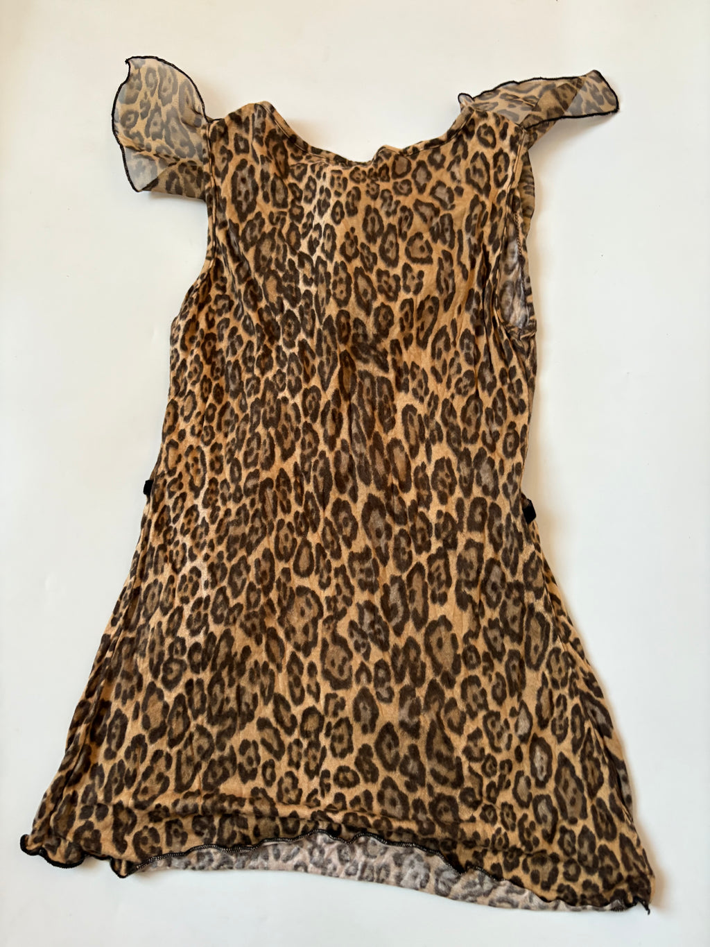 cheetah print top (28-32inch)