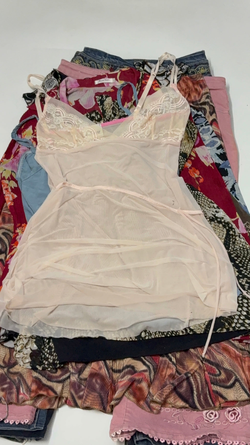 Etam soft pink dress(36inch)
