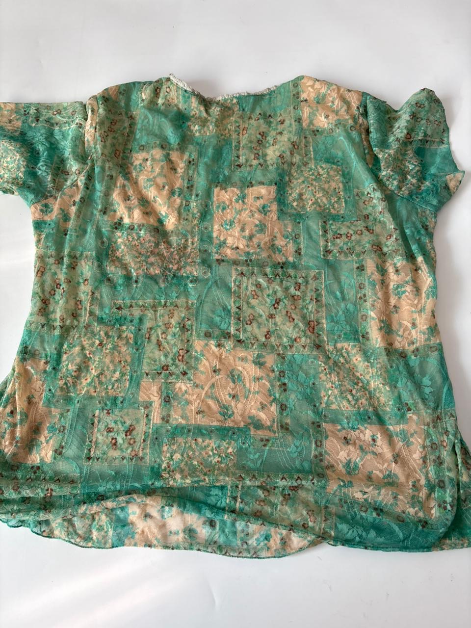 Net work soft colour top(44 inch)