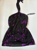 halter neck violet top ( 32-34inch)