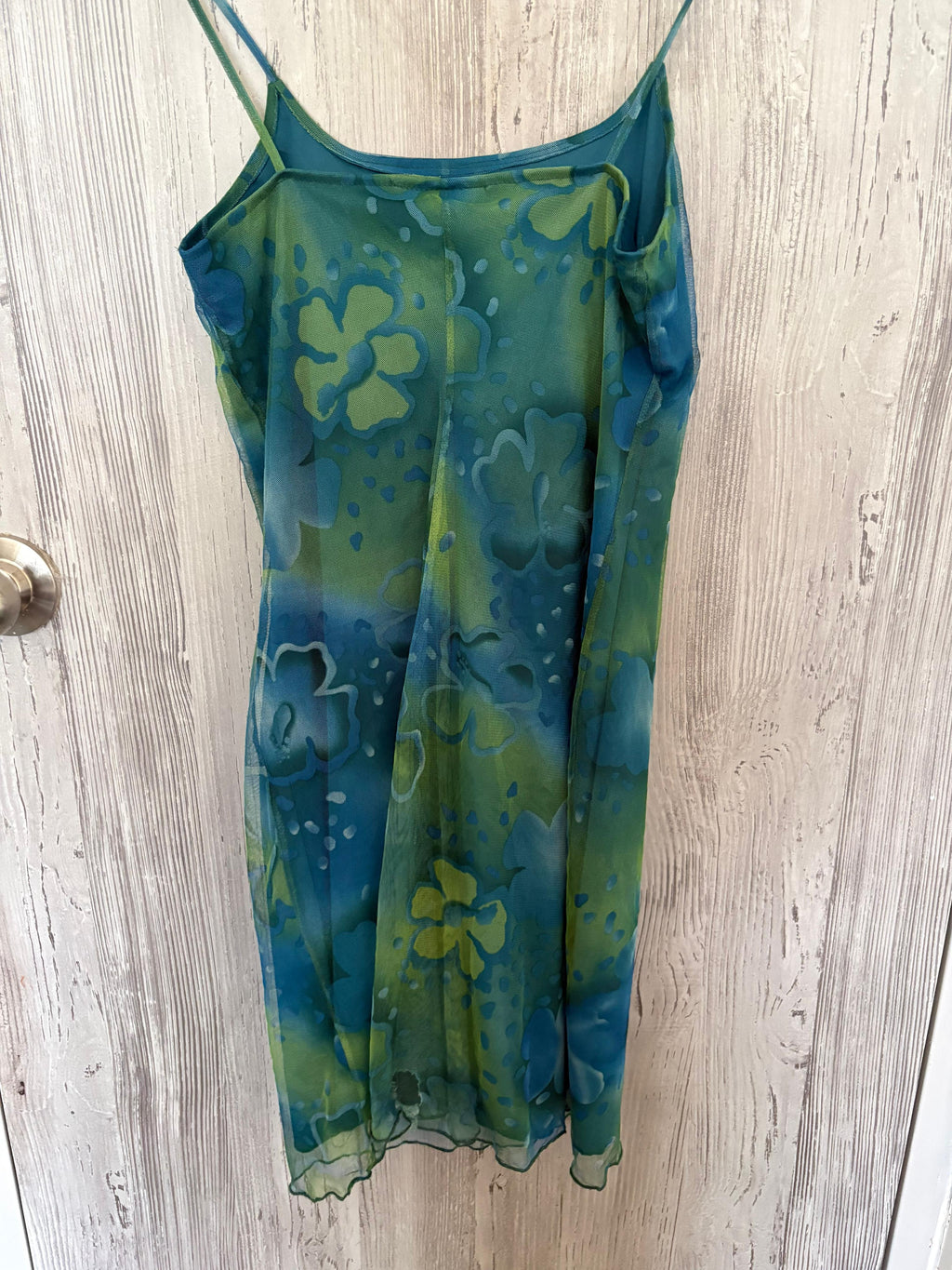 MARIA GABRILLE flowy blue dress(34-36 inch)