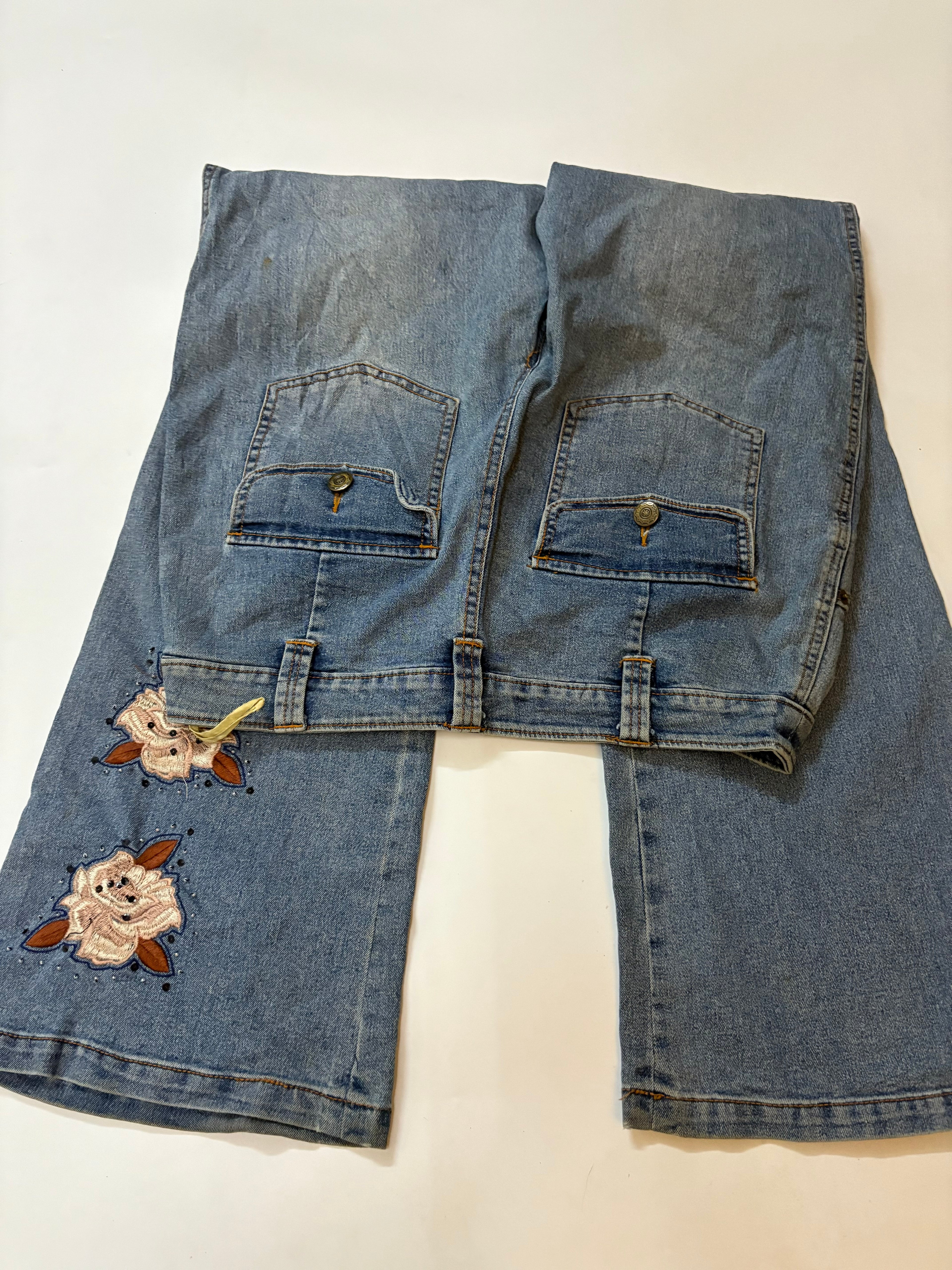 WANDER DAY mid rise jeans(32 inch)